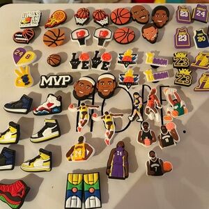 Crocs LA Lakers Jibblitz, Set of 53